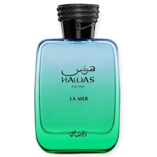 Hawas La Mer by Rasasi bottle