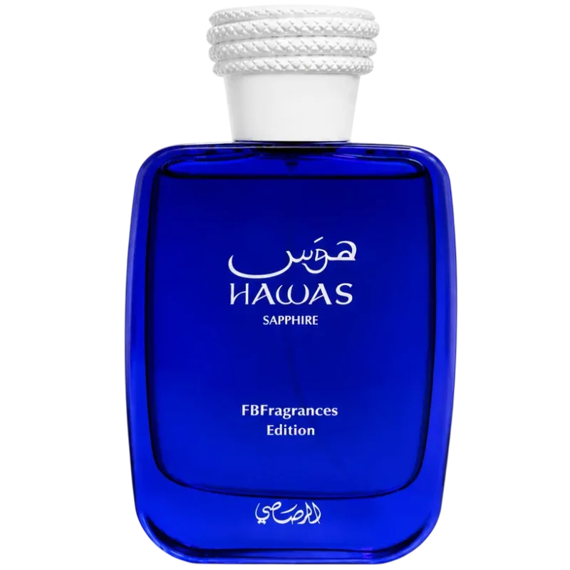 Hawas Sapphire by Rasasi bottle